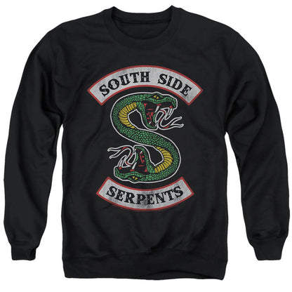 Riverdale South Side Serpent Mens Crewneck Sweatshirt Black
