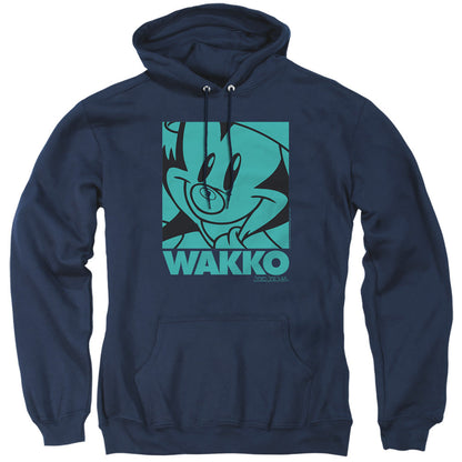 Animaniacs Pop Wakko Mens Hoodie Navy Officially Licensed