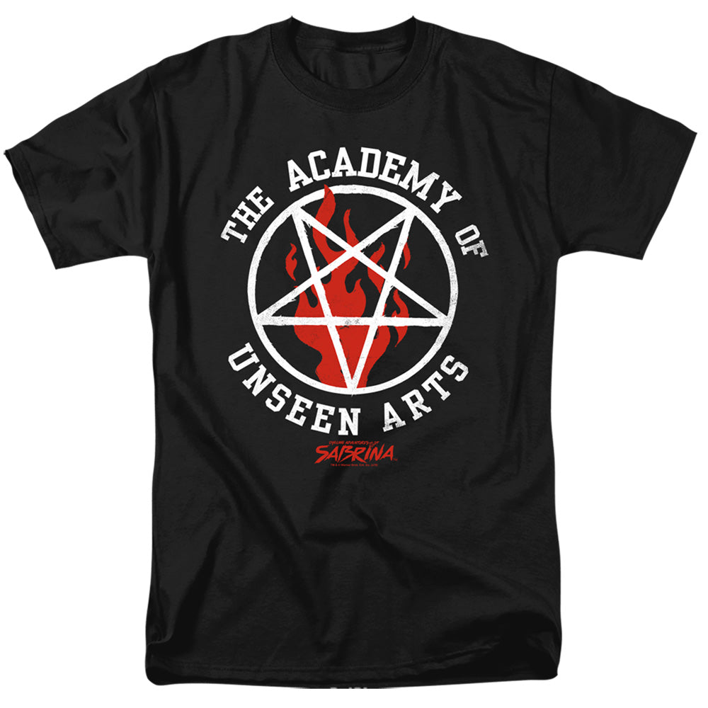 Chilling Adventures Of Sabrina Academy Of Unseen Arts Mens T Shirt Black Officially Licensed