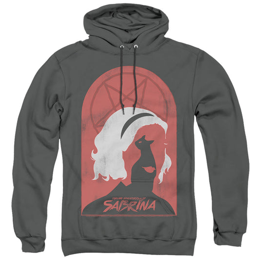 Chilling Adventures Of Sabrina Sabrina And Salem Mens Hoodie Charcoal