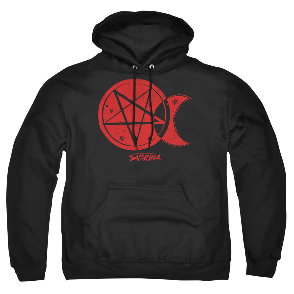 Chilling Adventures Of Sabrina Dark Moon Mens Hoodie Black