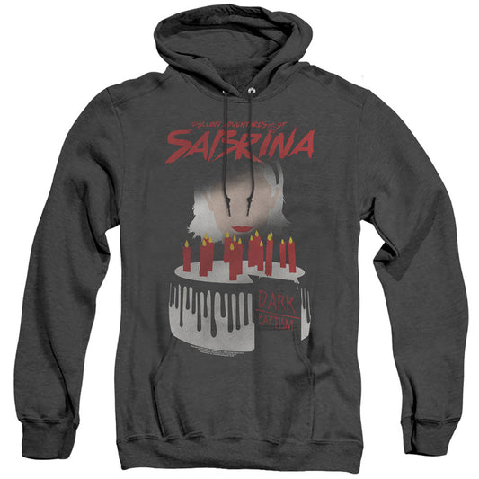 Chilling Adventures Of Sabrina Dark Baptism Heather Mens Hoodie Black Officially Licensed