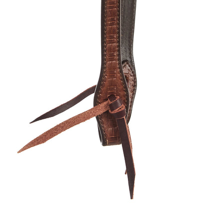 Medium Oil Brick Tooling 5 8 Inch Single Ear Headstall