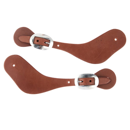 Mens Oiled Dove Wing Spur Straps