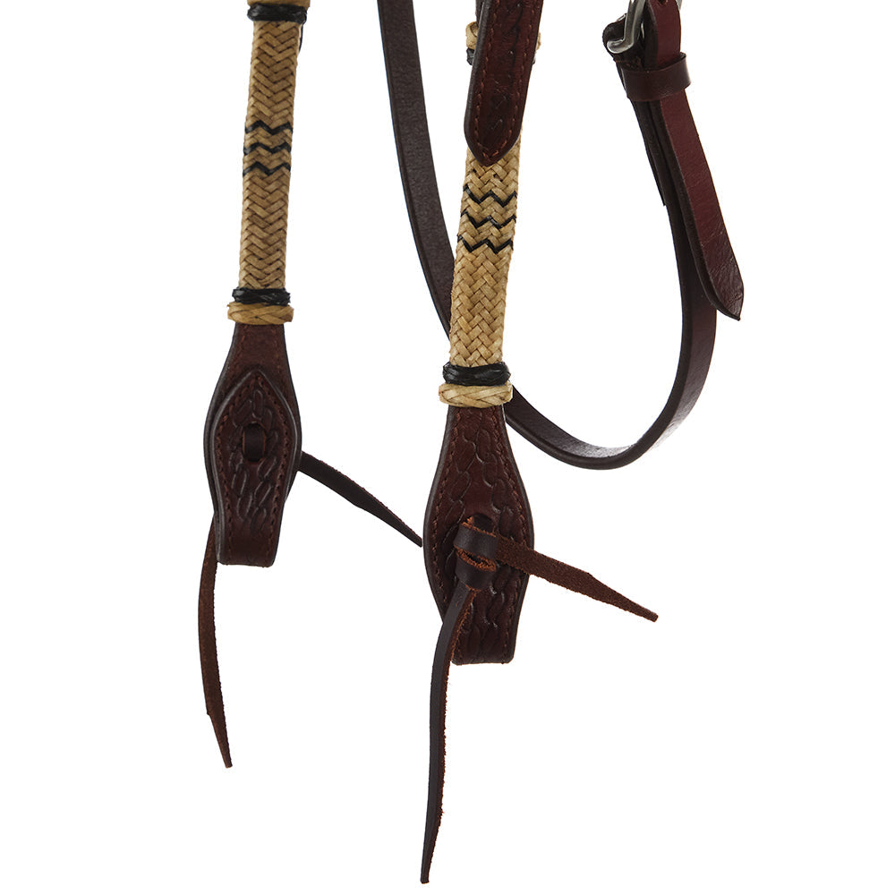 Natural Rawhide Browband Headstall