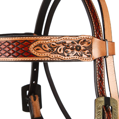Chestnut Diamond Tooling Ranger Browband Headstall