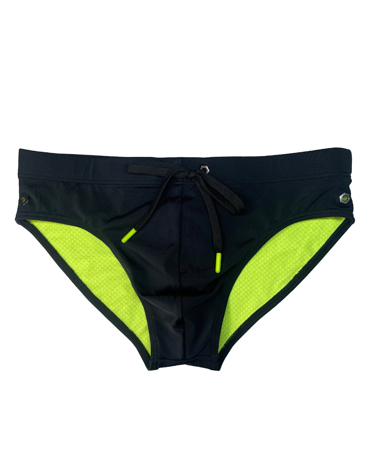 Modern Classic Swim Brief- JET BLACK
