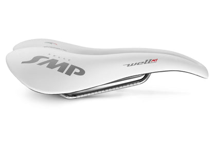 Selle SMP Well M1 Bicycle Saddle (with Steel Rails) White