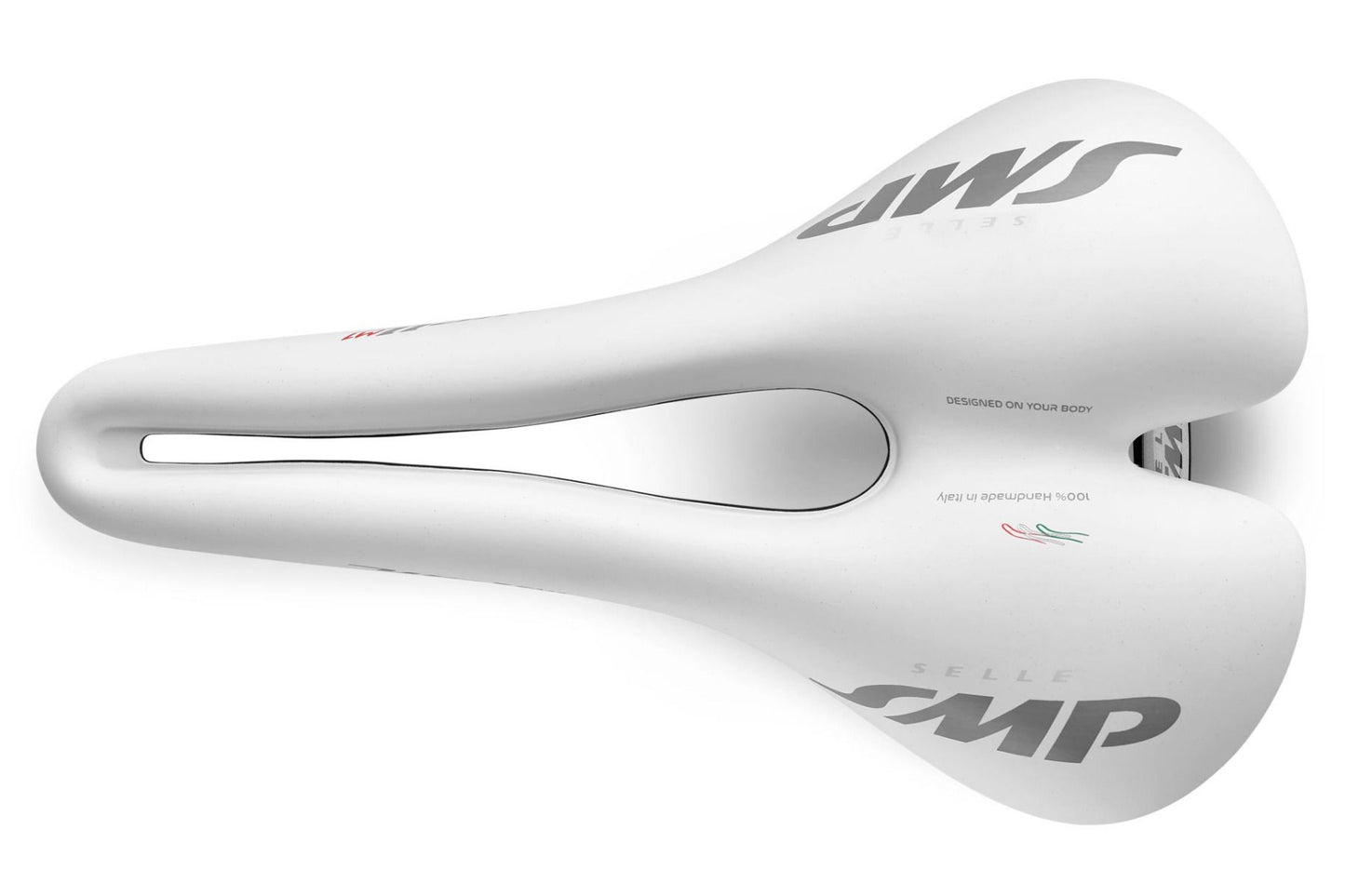 Selle SMP Well M1 Bicycle Saddle (with Steel Rails) White