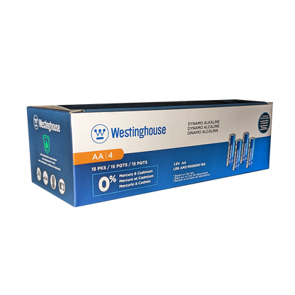 Westinghouse AA Dynamo Alkaline 60 Pack Box