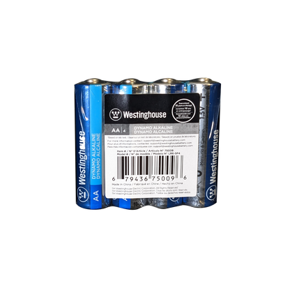 Westinghouse AA Dynamo Alkaline 60 Pack Box