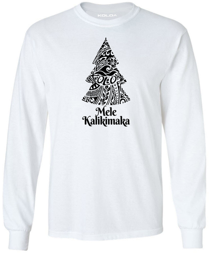 Koloa Tribal Tree Long Sleeve T-Shirt