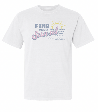 Koloa Vintage Sunset Boyfriend Tee