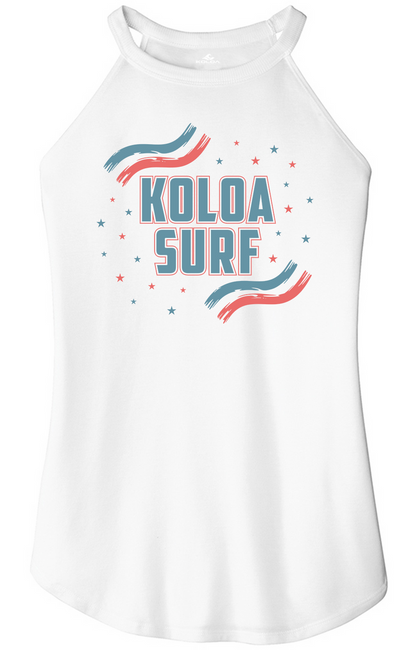 Koloa USA Stripes Haltered Tank
