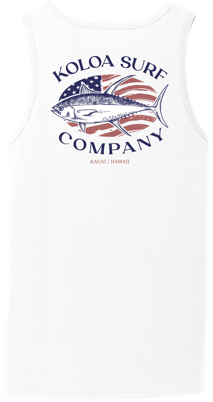 Koloa Yellowfin USA Tank Top