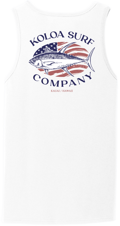 Koloa Yellowfin USA Tank Top