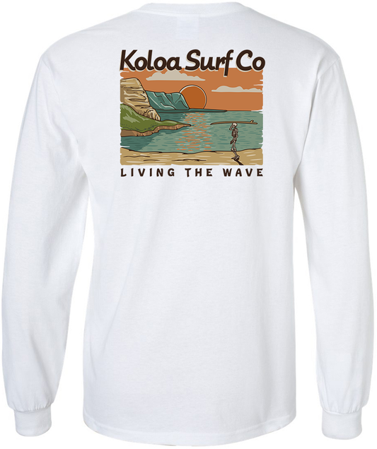 Koloa Skeleton Island Long Sleeve T-Shirt
