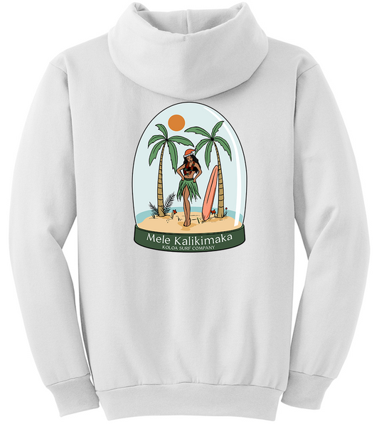 Koloa Hula Globe Hoodie