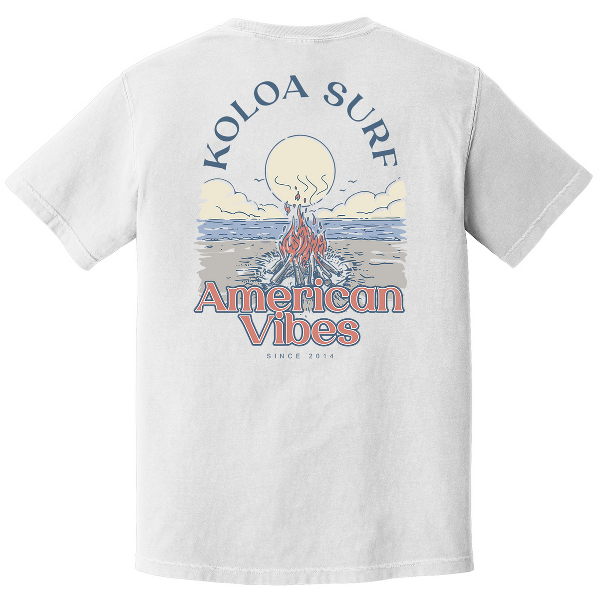 Koloa Bonfire Pigment Dyed T-Shirt