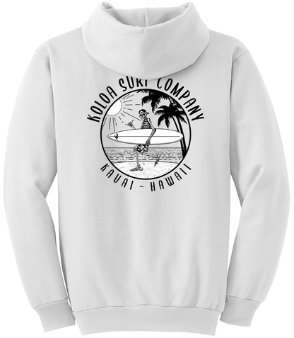Koloa Skeleton Gone Surfin Hoodie