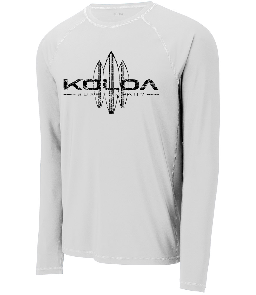 Koloa Vintage Surfboards Long Sleeve Rash Guard