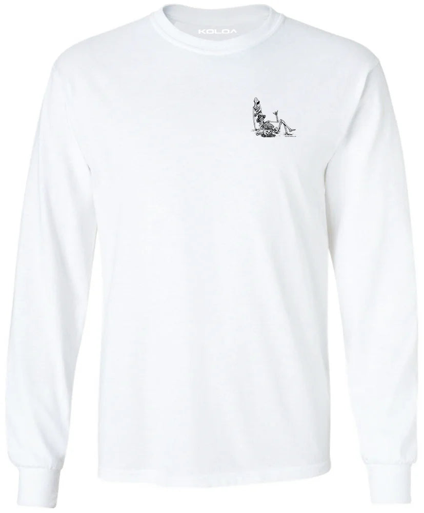 Koloa Skeleton Costume Long Sleeve T-Shirt