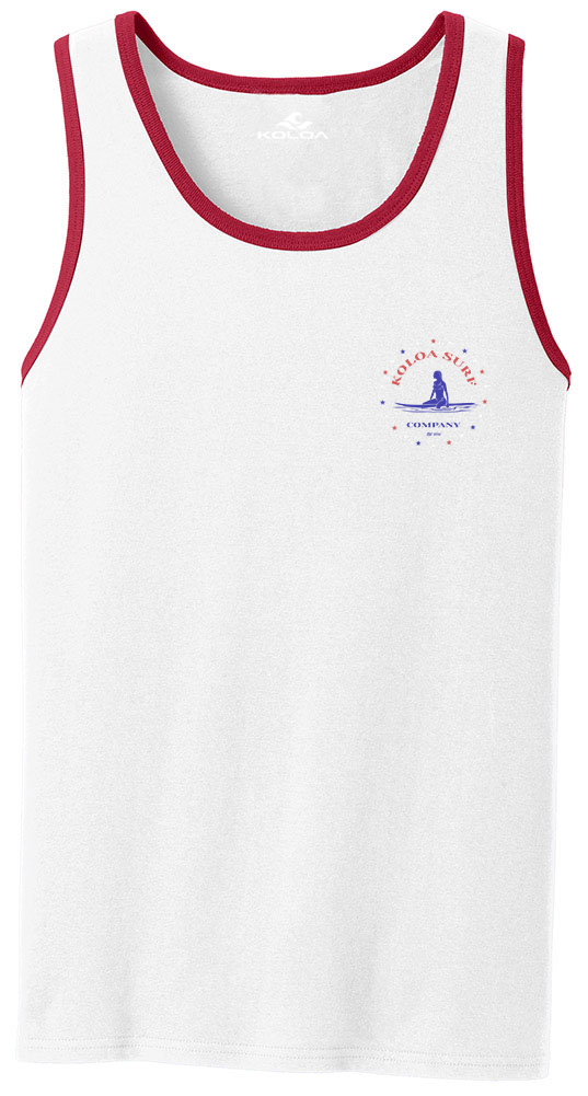Koloa USA Splash Tank Top