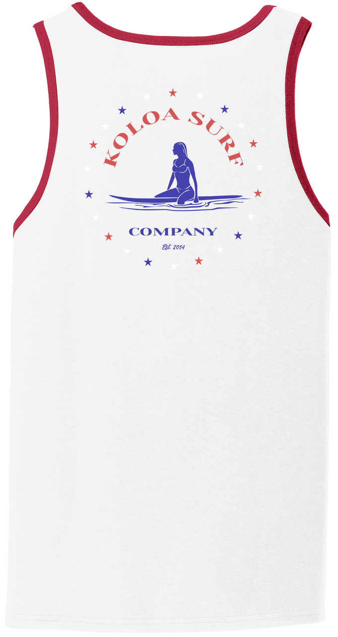 Koloa USA Splash Tank Top