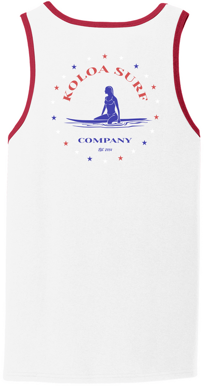 Koloa USA Splash Tank Top