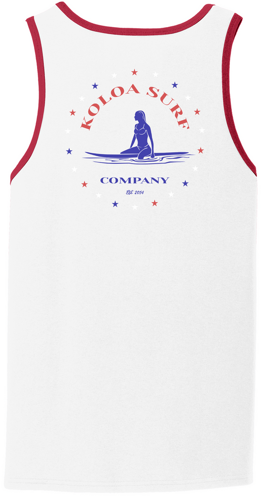 Koloa USA Splash Tank Top