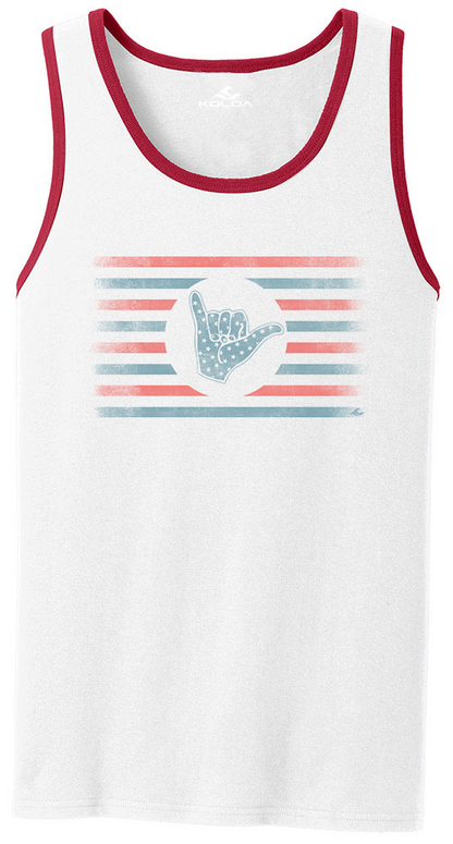 Koloa Shaka Flag Tank Top