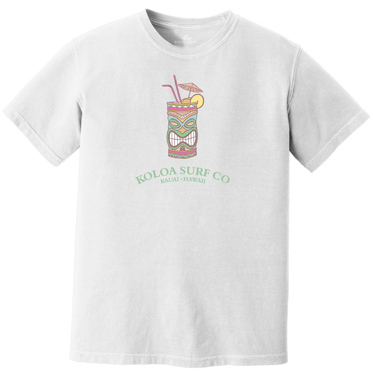 Koloa Tiki Time Pigment Dyed T-Shirt