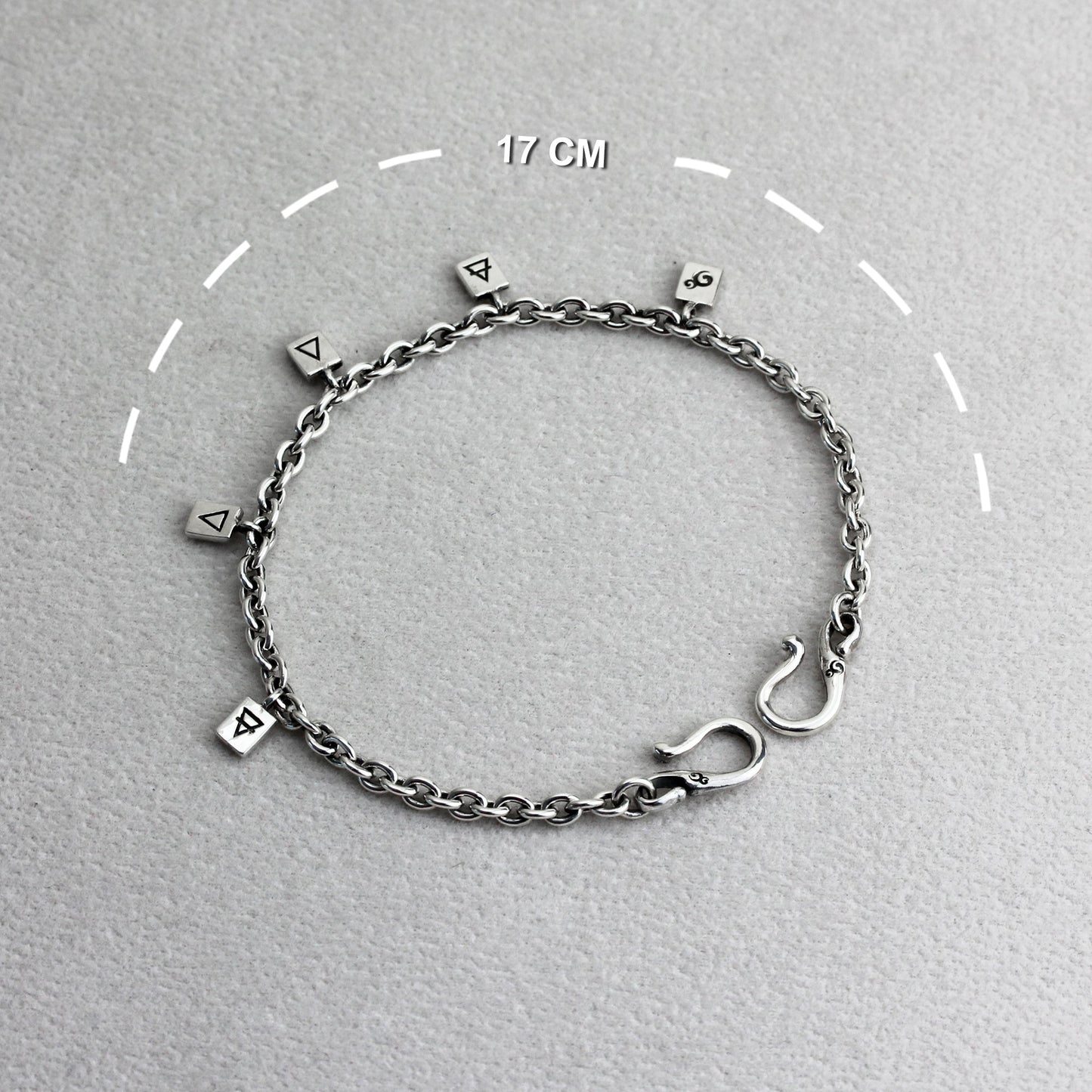 OHM Prayer Flag Bracelet