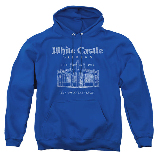 White Castle By The Sack Mens Hoodie Royal Officially Licensed