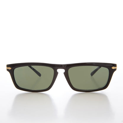 Slim Rectangular Beatnik Vintage Sunglass - Wilde