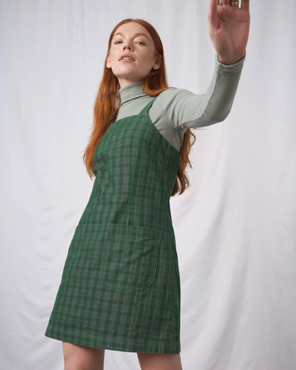 Organic Corduroy Pinafore Dress