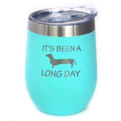 It's Been a Long Day – Cute Dachshund Engraved Glasses, Tumblers & Full Color Mugs - Funny Dachshund Themed Décor and Gifts