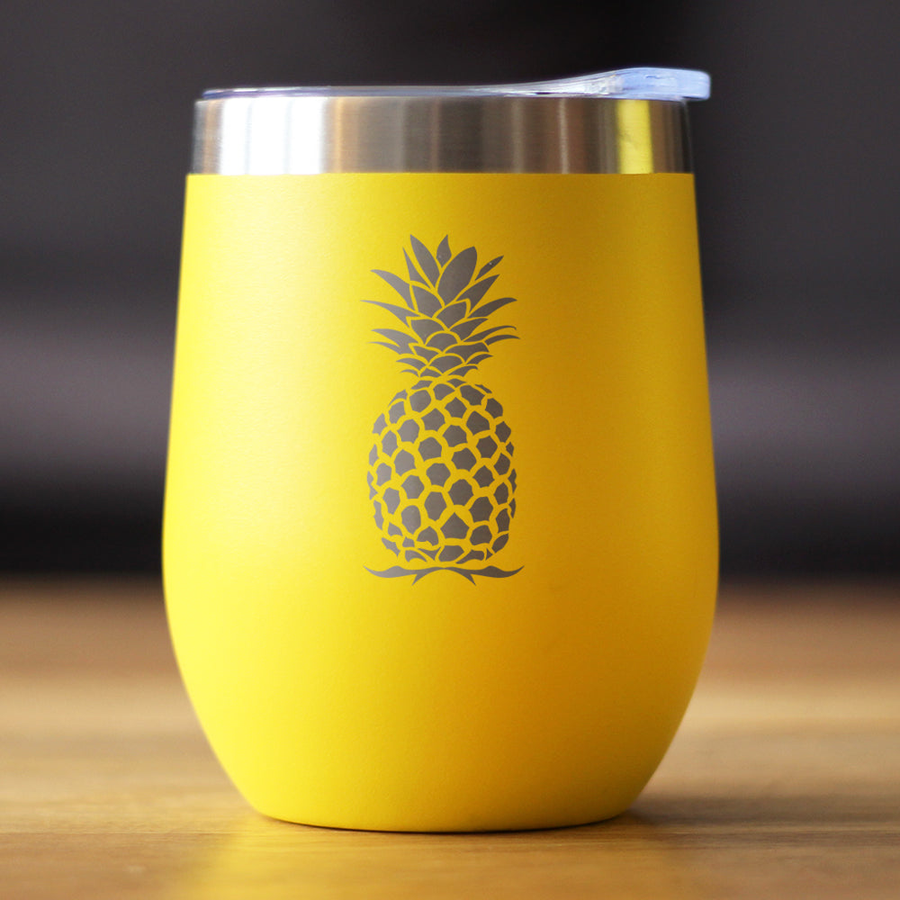 Pineapple - Wine Tumbler