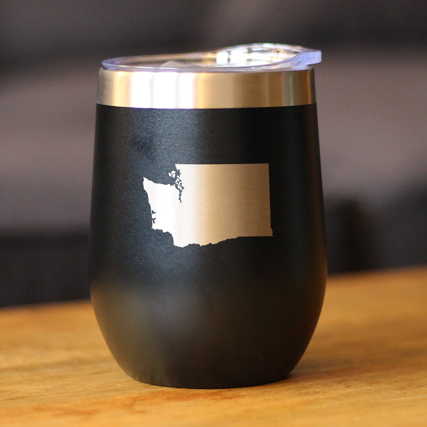 Washington State Outline - Wine Tumbler