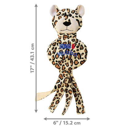 Kong Wubba No Stuff Cheetah Large