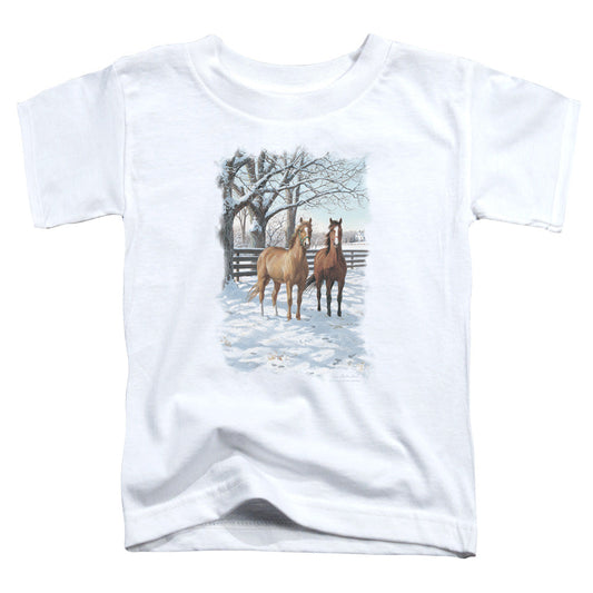 Wildlife Coffee And Chocolate Toddler Kids Youth T Shirt White