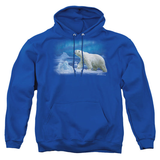 Wildlife Nomad Of The North Mens Hoodie Royal Blue