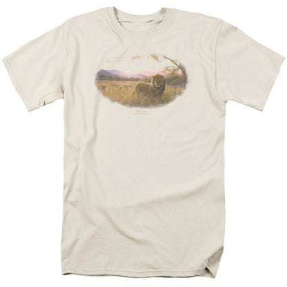Wildlife Rising Son Mens T Shirt Cream Officially Licensed
