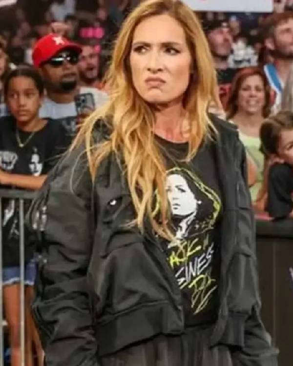 WWE Raw Becky Lynch Black Track Jacket