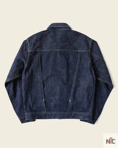 WWII Simplified Model Cowboy Selvedge Denim Jacket