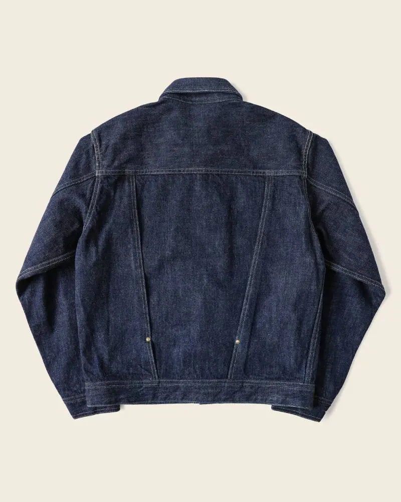 WWII Simplified Model Cowboy Selvedge Denim Jacket