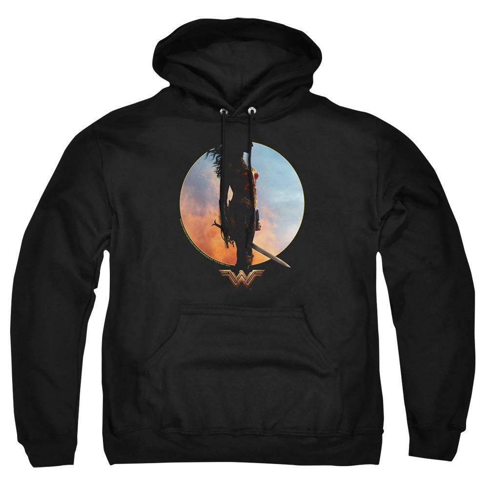 Wonder Woman Movie Wisdom And Wonder Mens Hoodie Black Officially Licensed