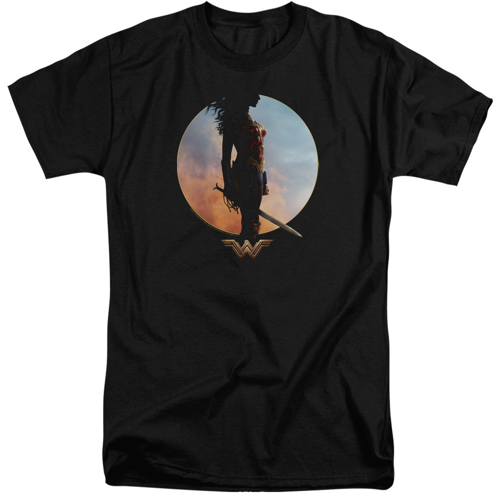 Wonder Woman Movie Wisdom And Wonder Mens Tall T Shirt Black Officially Licensed