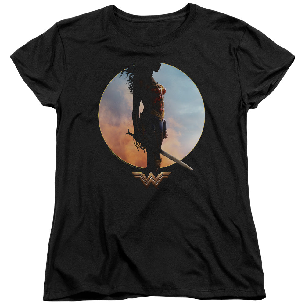 Wonder Woman Movie Wisdom And Wonder Womens T Shirt Black Officially Licensed