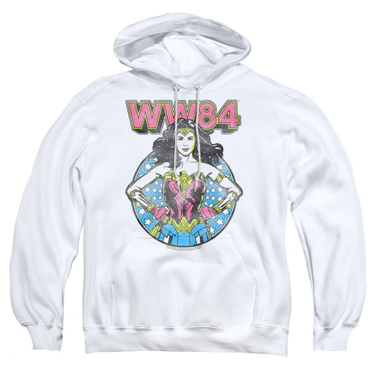 Wonder Woman 84 Star Circle Mens Hoodie White Officially Licensed